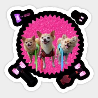 BP BarkPink Lightsticks Sticker